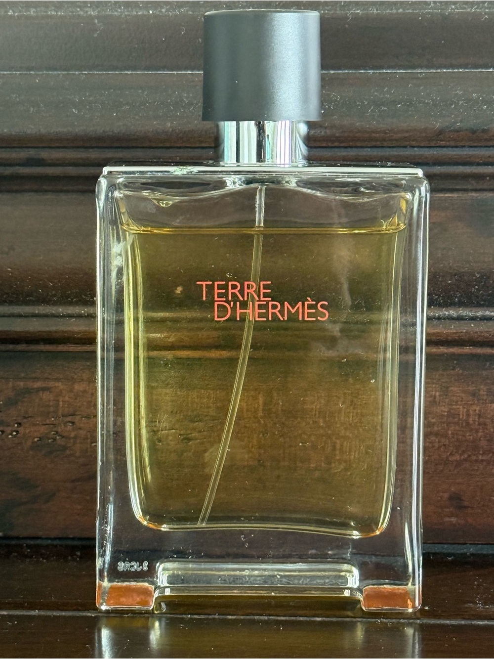 Terre D'hermes by Hermes Eau de Toilette Spray 3.3 oz - 95% Full